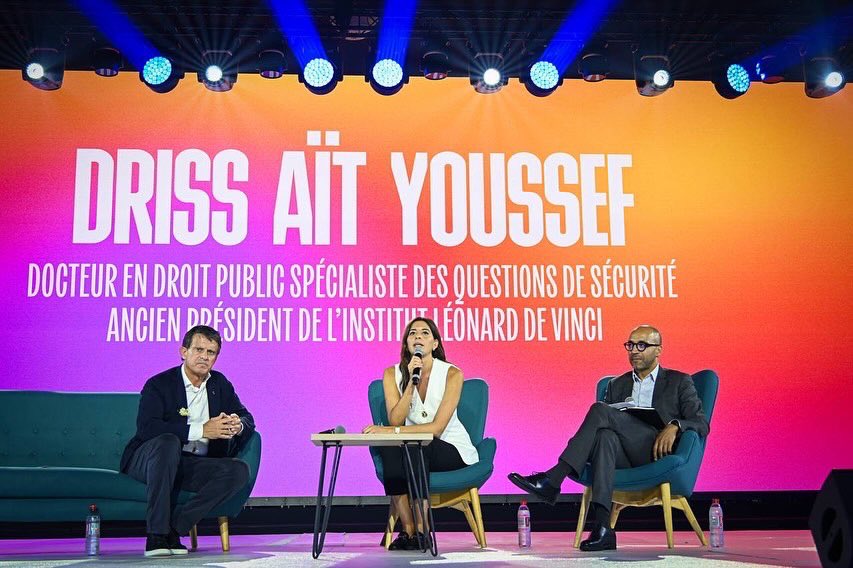 Débat passionnant avec Manuel Valls et Driss Aït Youssef.