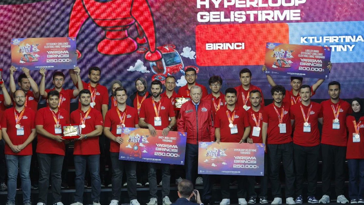🥇Tebrikler KTÜ Fırtına!

KTÜ Fırtına Creatiny Takımı, TÜBİTAK RUTE’nin ev sahipliğinde gerçekleştirilen TEKNOFEST 2025 Hyperloop Geliştirme Yarışmasında Türkiye Şampiyonu oldu.