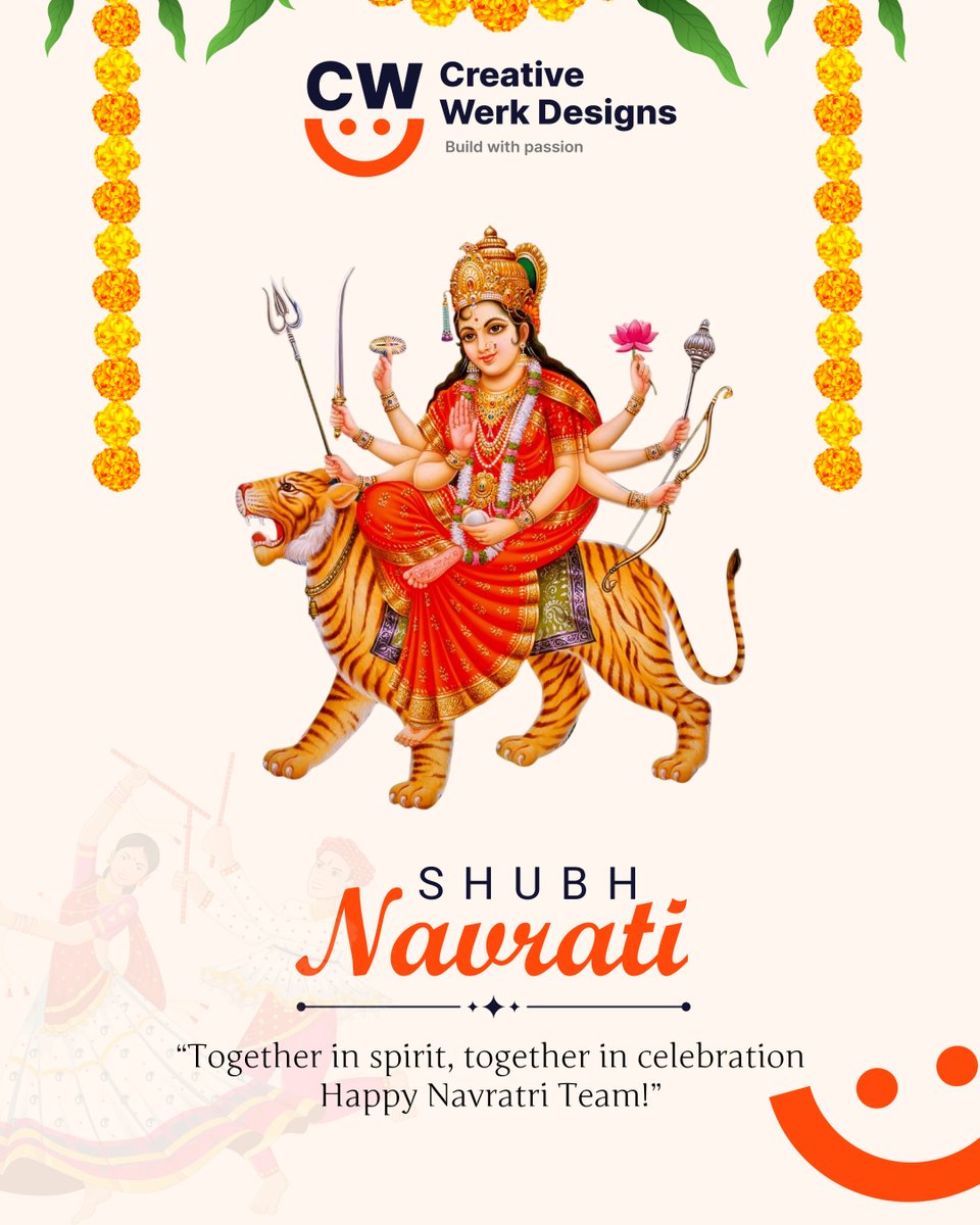 🌸May Maa Ambe &amp; Maa Durga bless you with strength, wisdom &amp; happiness. ✨

#HappyNavratri #ShubhNavratri #Navratri2025 #FestivalOfIndia #GarbaNight