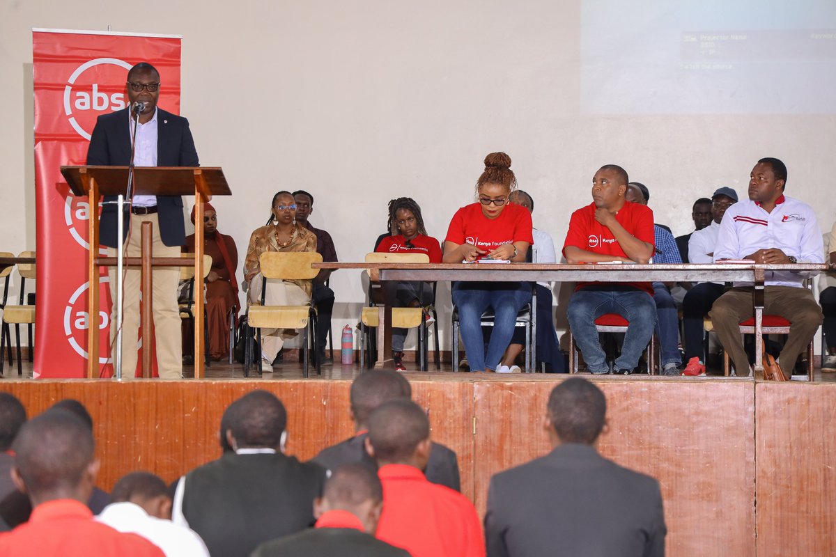Starehe_Boys's tweet photo. Our Career Day was a remarkable success filled with learning, networking &amp; future-shaping conversations. Huge thanks to @AbsaKenya for their incredible support — and to everyone who joined us &amp; made it so inspiring #CareerDay #ThankYouABSA #ShapingFutures #YouthEmpowerment https://t.co/iQM0urON6d