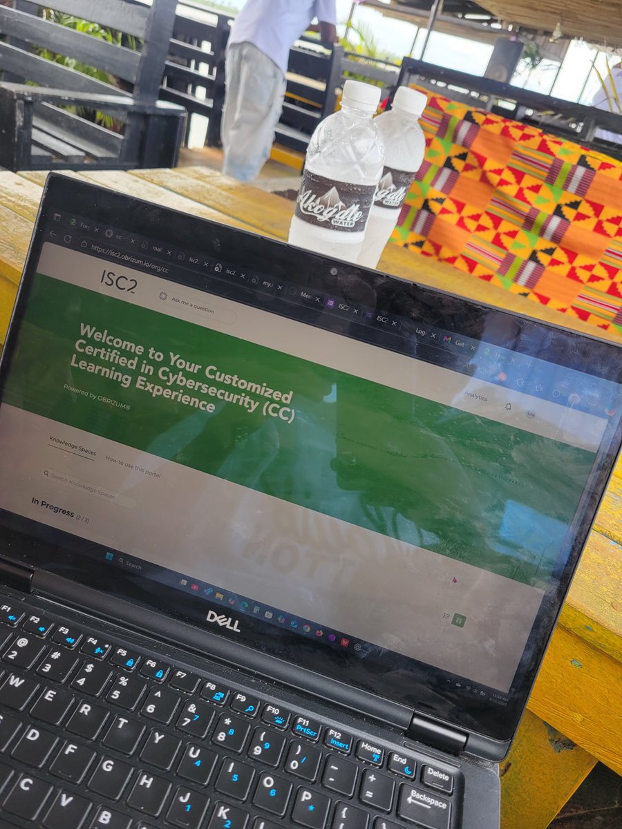 Excel2606's tweet photo. The step towards a successful journey starts with one foot, and progresingly, I am honing my passion for a secure digital space with strong preparation for my ISC2 CC certification exam
@ireteeh @SecurityTrybe @TheCyberSecHub @sisinerd @segoslavia @RemoteTechJob https://t.co/mwlI3E9ir1