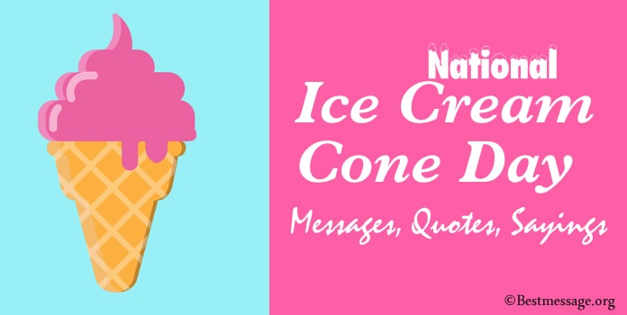 bestmessage_org's tweet image. National Ice Cream Cone Day Messages &amp;amp; Sayings

bestmessage.org/national-ice-c…

Fantastic collection of ice cream quotes sayings, messages for Instagram, WhatsApp and Facebook. Wish everyone with Happy Ice Cream Cone Day messages.

#IceCreamConeDay #IceCreamConeDaySayings