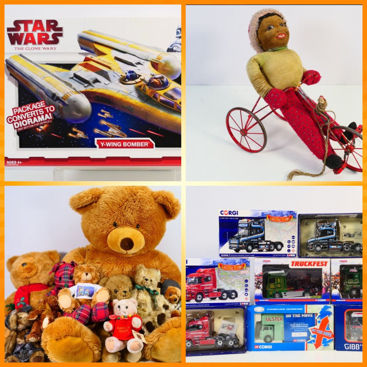 10am is the time and britishtoyauctions.atgportals.net/auctions is the place! Come and see what’s going under the hammer today…
#collectibles #matchbox #hornby #dinky #corgi #starwars #mattel #pokemon