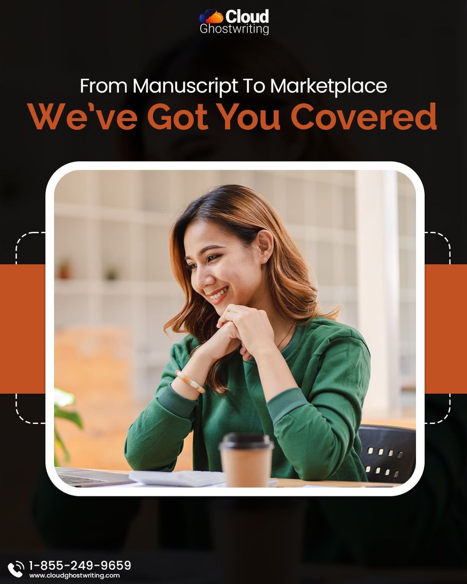 CloudGW9's tweet image. The path from a finished draft to a book in a reader&apos;s hands is complex. Consider us your guides. We provide the strategy, design, and distribution to successfully navigate the marketplace. 🗺️ cloudghostwriting.com

#CloudGhostwriting #ManuscriptToMarketplace #BookMarketing