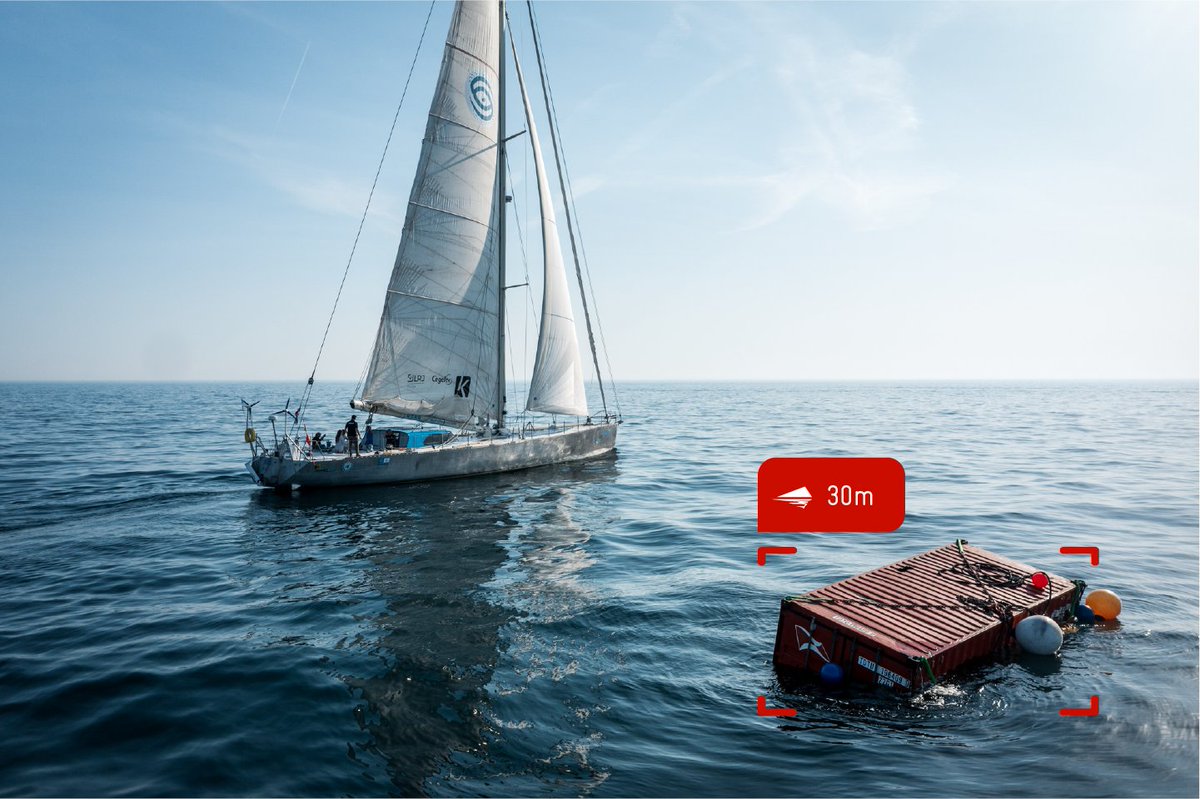 seaaigroup's tweet image. 🟦 𝗟𝗼𝘀𝘁 𝗰𝗼𝗻𝘁𝗮𝗶𝗻𝗲𝗿𝘀 𝗮𝘁 𝘀𝗲𝗮?
Radar and AIS won’t spot them. 𝗕𝘂𝘁 𝗦𝗘𝗔.𝗔𝗜 𝘄𝗶𝗹𝗹.

#MachineVision detects floating hazards like containers in real time — day or night.
Instant alerts = faster reactions = 𝘀𝗮𝗳𝗲𝗿 𝗻𝗮𝘃𝗶𝗴𝗮𝘁𝗶𝗼𝗻.