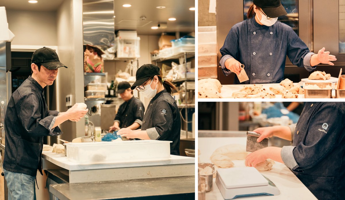 seven_uniform's tweet image. サブカルチャーの聖地、 #中野 にオープンした、伝統的なフランスの製造方法と日本食材を融合する話題の #ベーカリー 「 #algorithm ( #アルゴリズム )」。無機物と有機物の融合から生まれる新しい世界観。求めていたのは既成概念を覆すユニフォーム。 seven-press.com/report/staffre… #Bakery #bread #パン