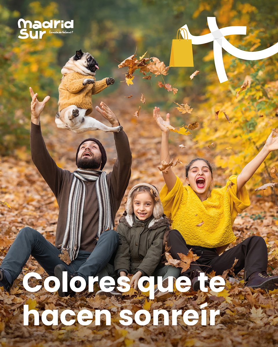 🍂¡Ya ha llegado el otoño a Madrid Sur!
Participa en nuestros talleres y eventos de esta temporada y ven a conocer la nueva colección Otoño–Invierno en nuestros locales de moda.
👉 ccmadridsur.es/eventos/colore…

#msur #madridsur #centrocomercial #moda #otoño #invierno #talleres #color