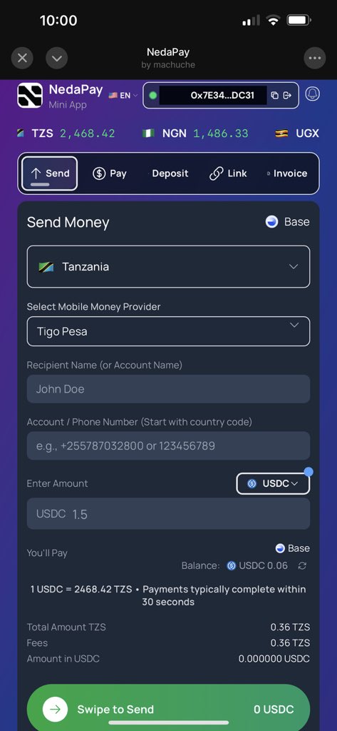 Gm Gm it’s a wonderful day to use <a href="/nedapay_xyz/">Neda Pay</a> today! 

farcaster.xyz/miniapps/nhIkq…