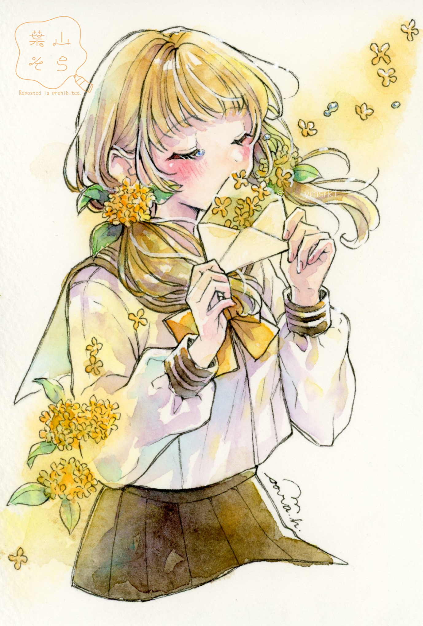 🐰ももうさぎ🐰💗水彩とコピック💗 on X: 