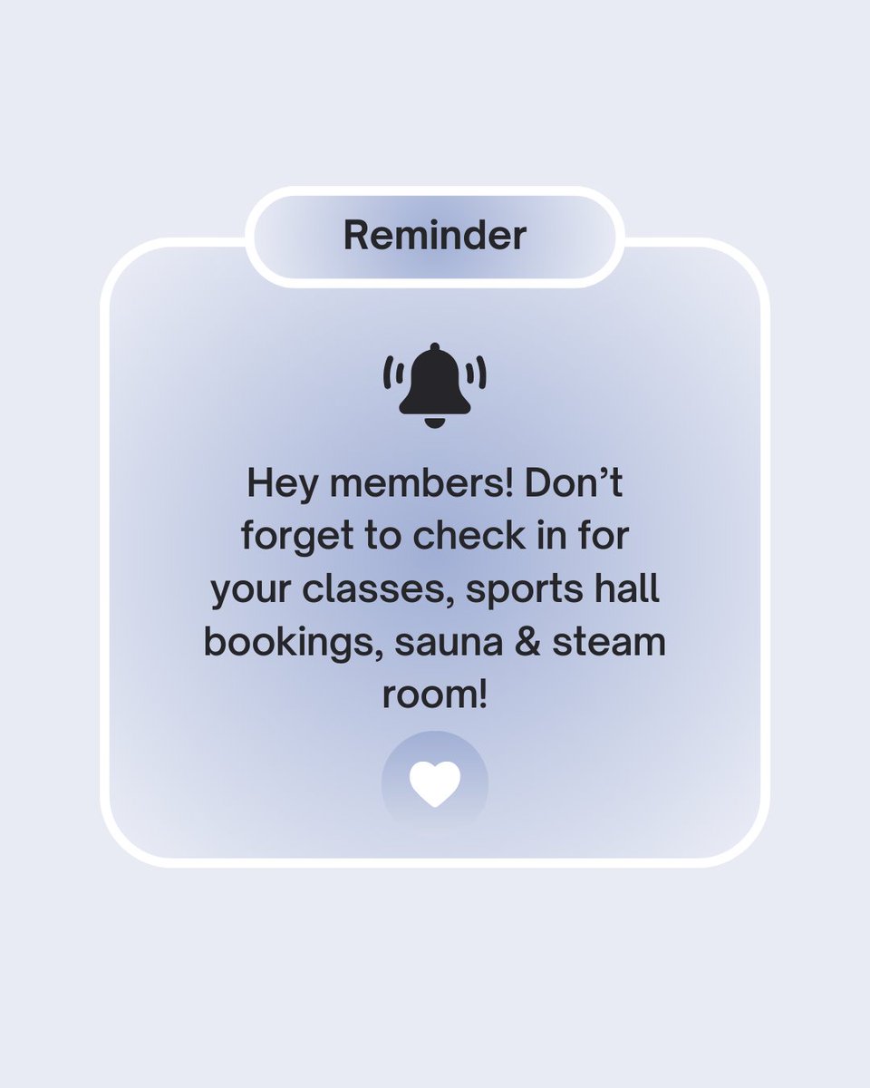 Friendly reminder 💙