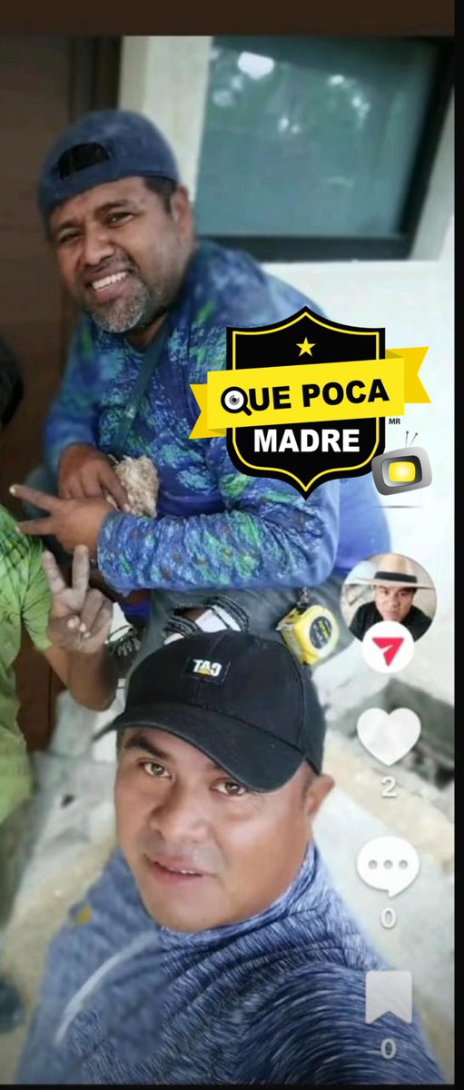 QuePocaMadre_Mx's tweet photo. ❌REPORTAN A ESTOS DOS P£NDEJOS QUE SE HACE LOS CHISTOSOS MALTRATANDO A ESTE GATITO⁉️😡😡😡

🚨#DenunciaCiudadana 
Estos dos tipos el día de hoy maltrataron a un gatito en el desarrollo inmobiliario #Mirval en #Tulum, el de abajo es el vigilante del desarrollo y es quien invita al otro al maltrato , este último trabajador de la obra de enfrente de Mirval Mirval tulum desarrolladora es velador de ahi, si no ayudan a compartir por favor.