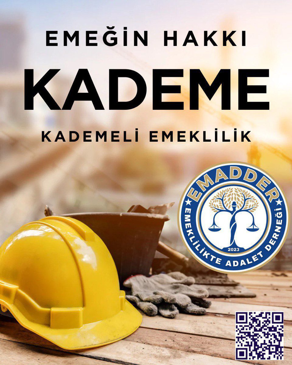 Emeğin hakki Kademe...
<a href="/EmadDernegi/">EMEKLİLİKTE ADALET DERNEĞİ ⚖️</a>
#EmeginHakkıKademe