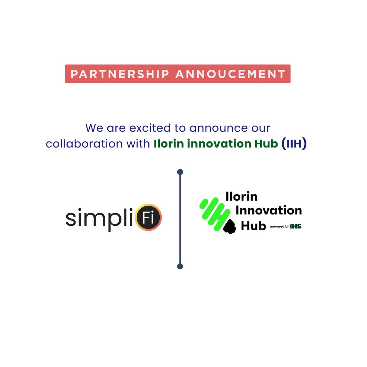 We’re excited to partner with <a href="/IlorinHub/">Ilorin Innovation Hub</a> to bring financial literacy closer to individuals and communities. 

Together, we’re making money conversations simple, accessible, and impactful.

Join us at: joinsimplifi.africa

#SimpliFi #IlorinInnovationHub #Finance