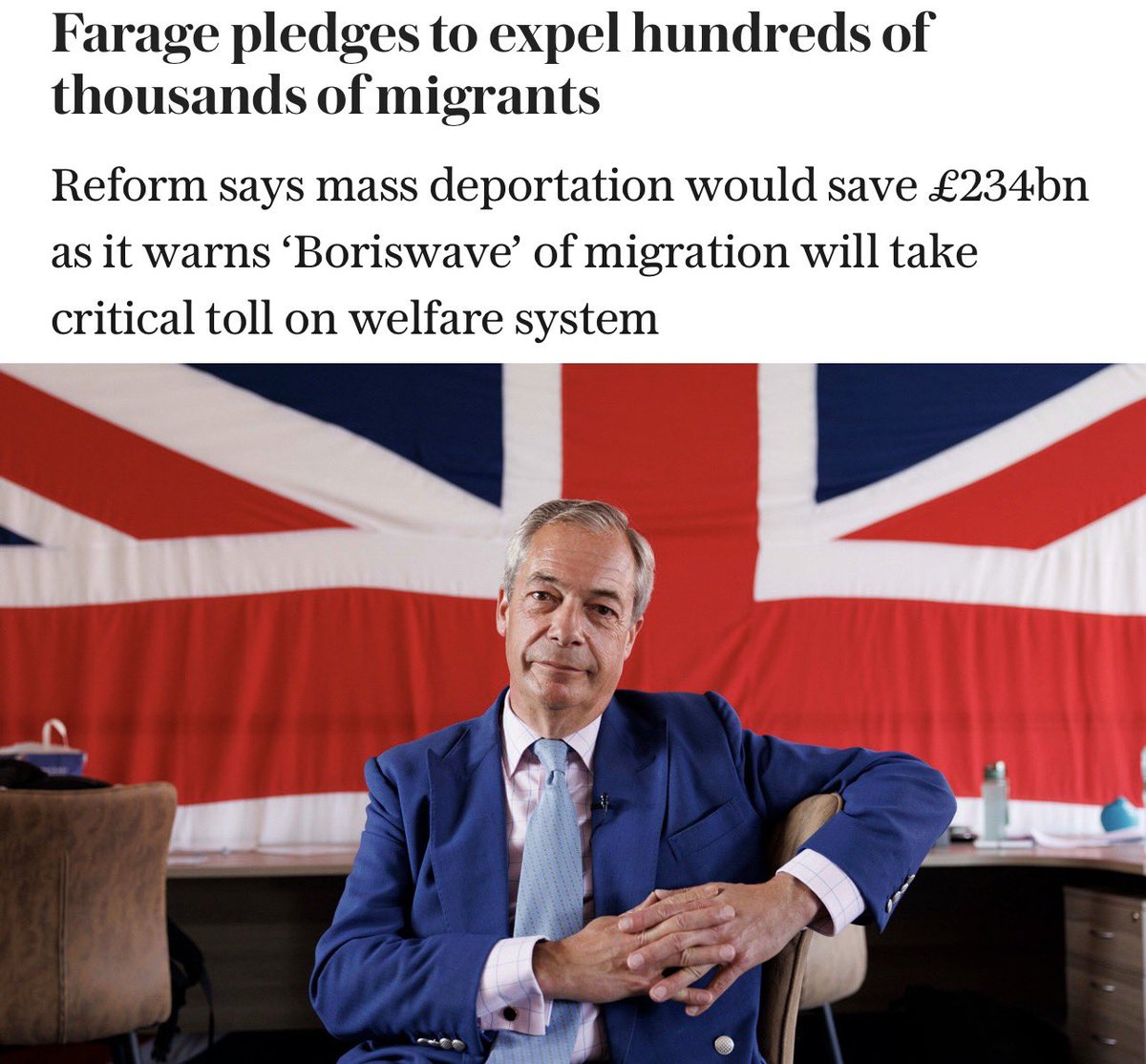 So to all those people who have been saying “it’s only about illegal migrants, we have no issue with legal ones”, would you care to comment?