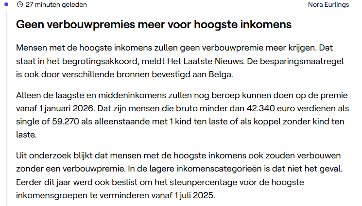 Hoogste inkomens  = 3528 euro bruto als alleenstaande
🤡🤡🤡🤡🤡🤡🤡🤡🤡🤡🤡🤡🤡🤡
Dat is mensen uitlachen.