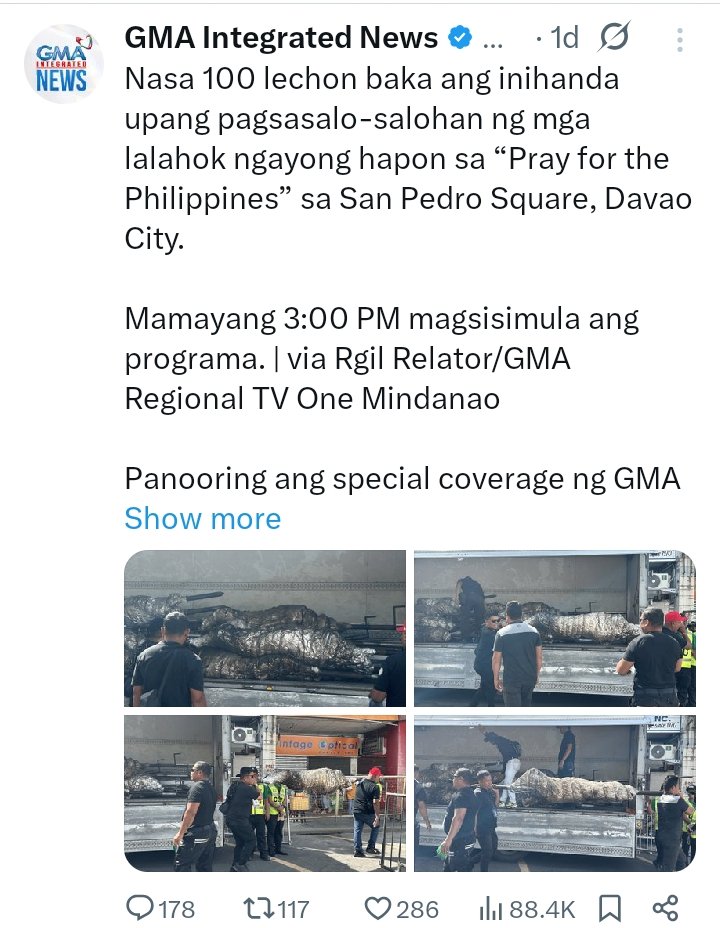 Sana masarap ang kain ng mga Basurang BoBotanteng DDS sa Davao City, galing din sa kanila ung pinambili dyan.

Pero dahil boplaks ang mga Basurang BoBotanteng DDS, tatanawin nilang UTANG na loob yan sa panginoon DuTAE nila.