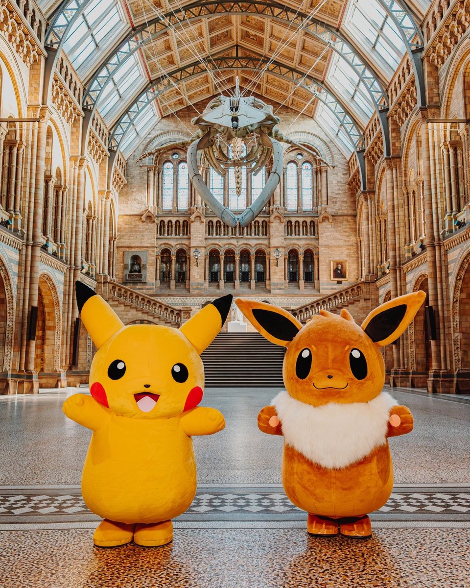 ロンドンの自然史博物館にポケモンのポップアップ・ショップがオープン