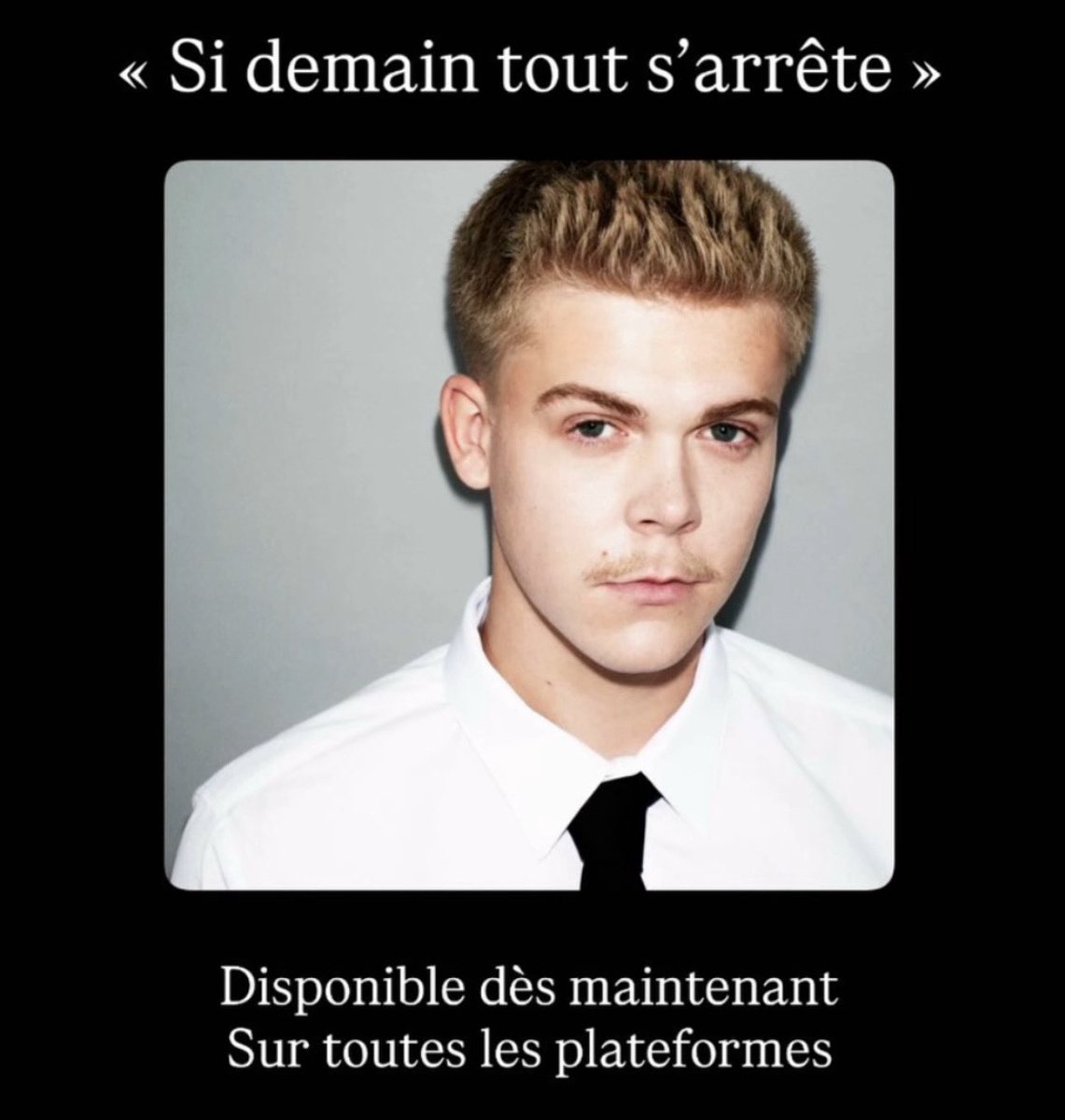 luciebernardoni's tweet photo. Heureuse de co-signer le texte du nouveau titre de Charles Doré qui est dispo partout ! 

Ici: https://t.co/FKkpaCM0by

“Si demain tout s’arrête” 
aux côtés de Charles et de @chiloo 🩷

Merci @totOutard_label  

Faites vivre la musique, en l’écoutant, en la partageant. 🙏🏻 https://t.co/TZtR8Sa5Ia
