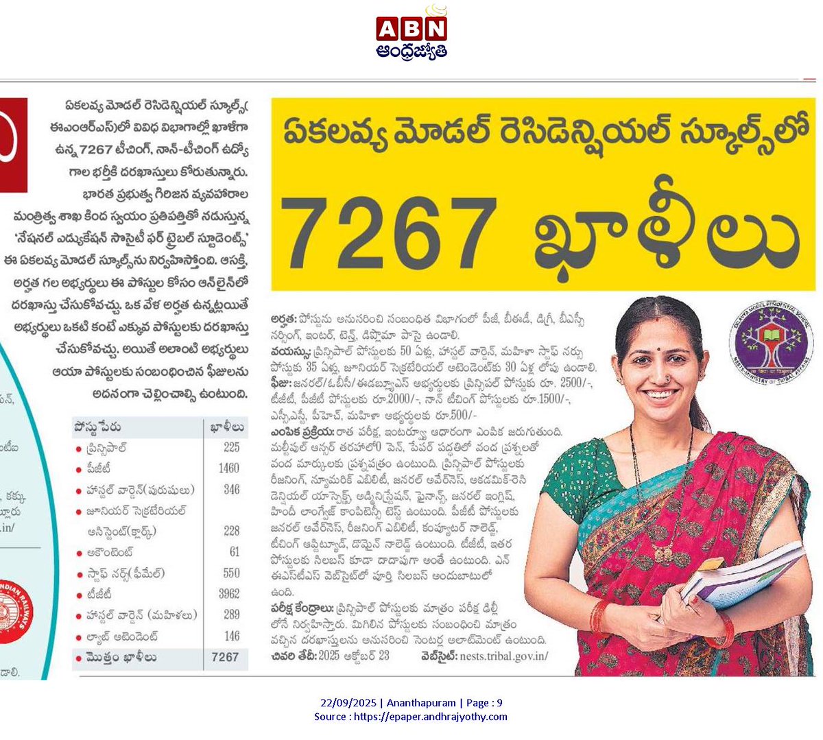 andhrudu12's tweet image. #JobNotification