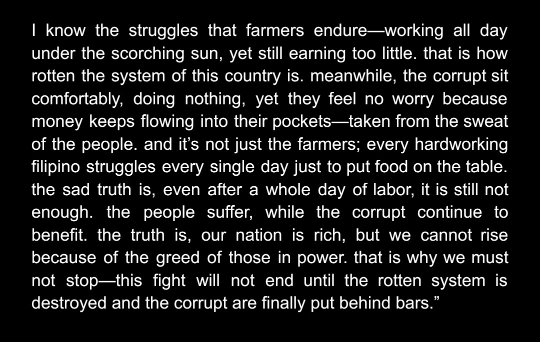 hoonpshn's tweet image. we need your voice— we will not be silent until corruption in this nation ends. 🇵🇭✊🏻
#BahaSaLuneta #TrillionPesoMarch
#KurakotManagot