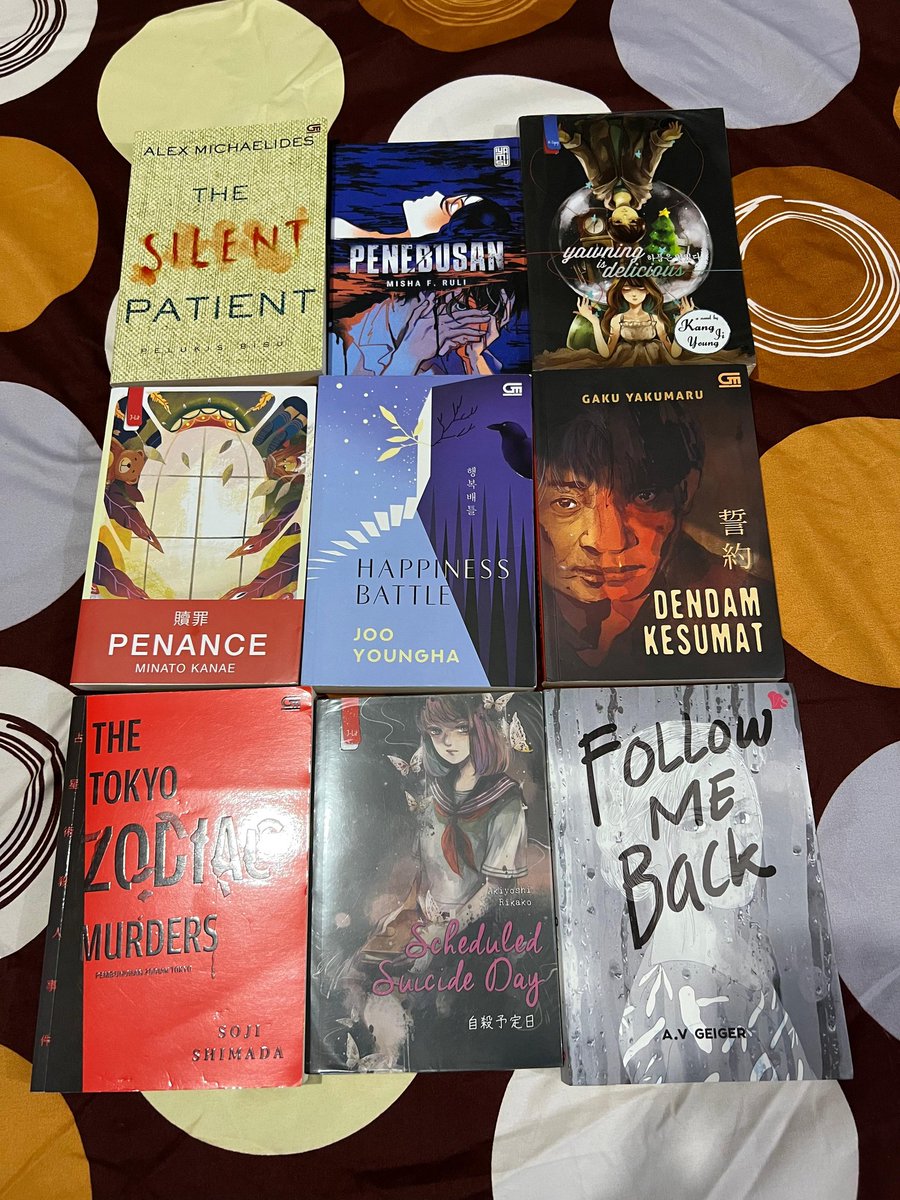 sunseteaJ's tweet image. WTS buku preloved pribadi, bisa req splitpay

Link oren: s.shopee.co.id/2qLNDeHa3e