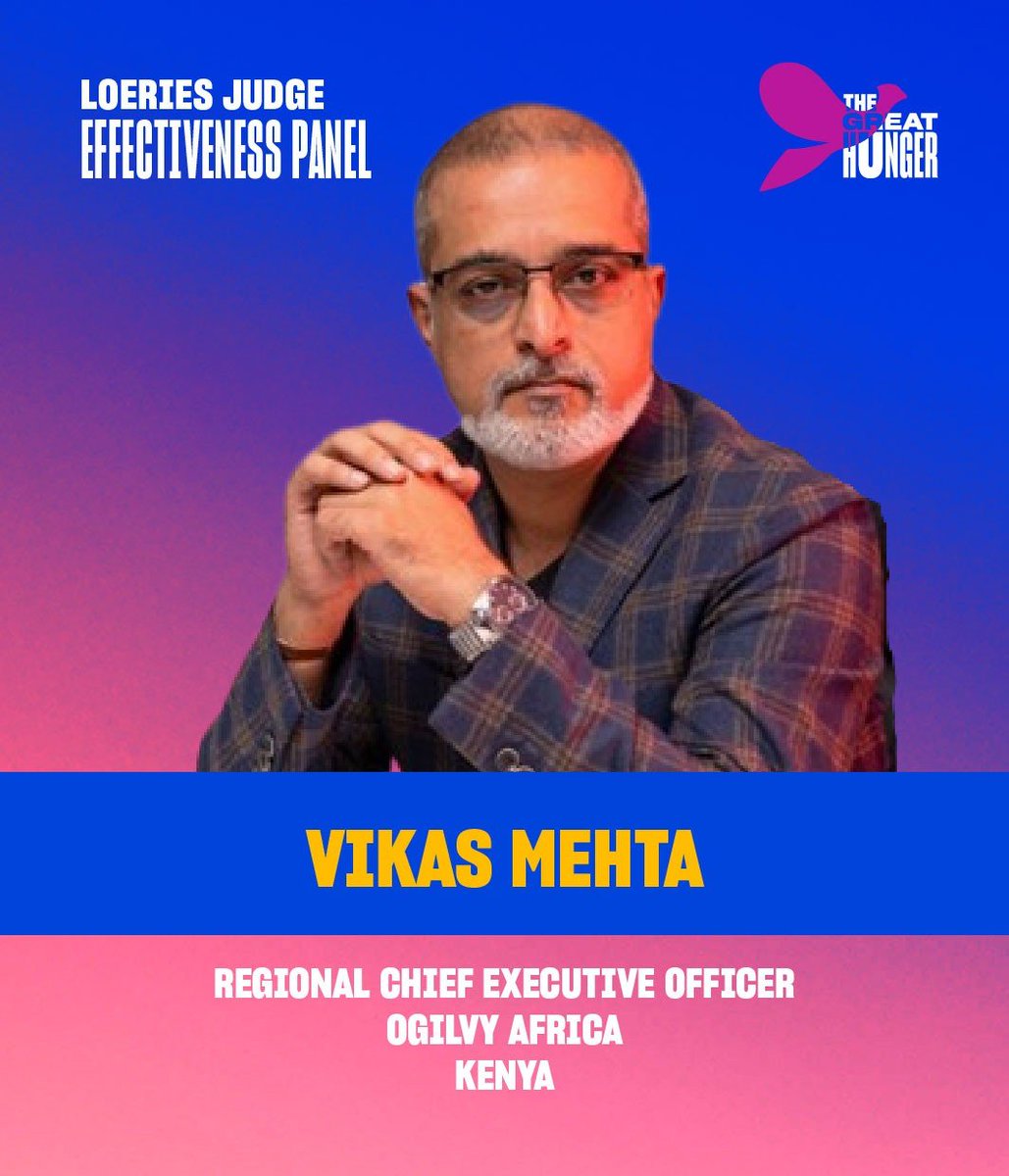 OgilvyAfrica's tweet image. Thrilled to announce: our Regional CEO, @vikipedia77, joins the Effectiveness Panel at #Loeries2025.

Always an honor to recognize creativity that drives real results across Africa &amp;amp; the Middle East. 

#OgilvyAfrica #Effectiveness