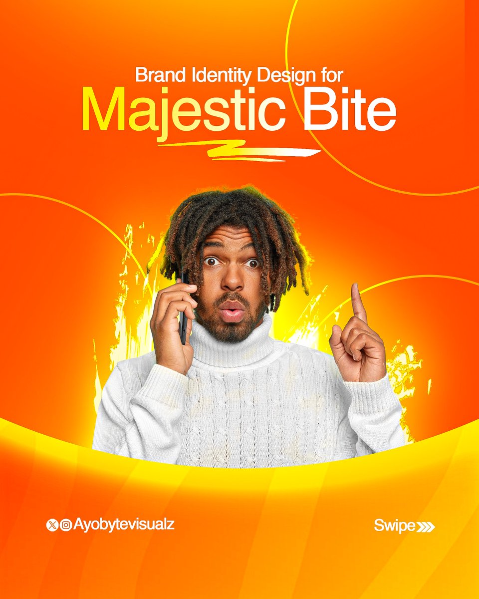 ayobytevisualz's tweet image. Your brand deserves more than just a flyer,  it deserves a visual experience👌
Let’s make your next flyer stand out → DM for collaborations.
#GraphicDesigner #BrandFlyer #CreativeDesigns #VisualsThatSell