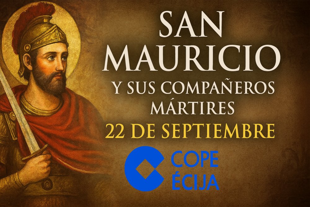 🎖️ San Mauricio y sus compañeros Mártires 📅 22 de Septiembre Hoy recordamos el testimonio heroico de San Mauricio, comandante de la legendaria Legión Tebana.
#SantoralCatolico #ecija #SantoDelDia #latinoamerica #SanMauricio
youtube.com/watch?v=w9tKvl…