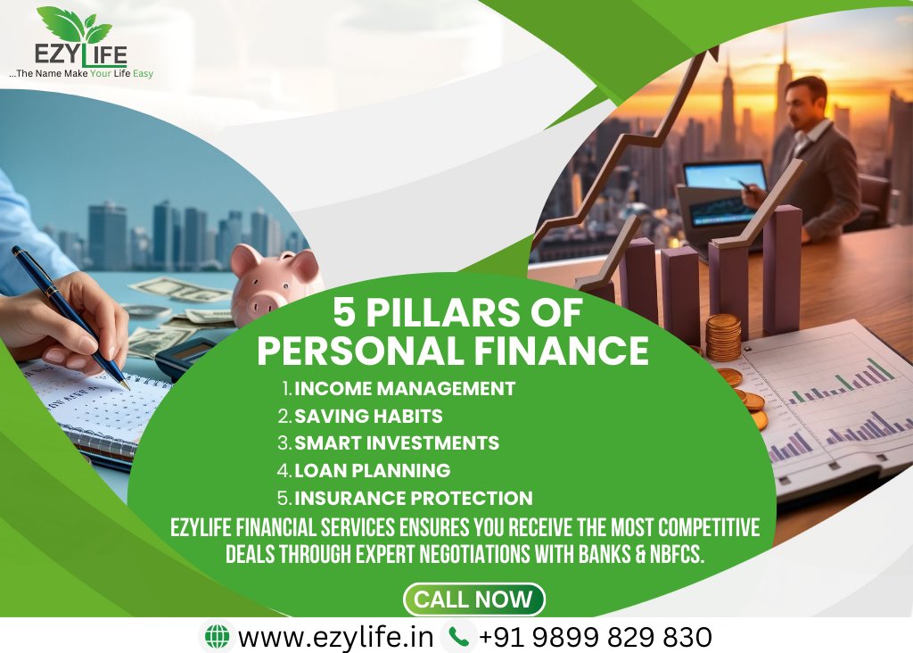 EzyLife_In's tweet photo. 5 Pillars of Personal Finance
.
.
.
#financialservices #finance #financialplanning #financialadvisor #business #insurance #money #investment https://t.co/qYdwFUPzrn