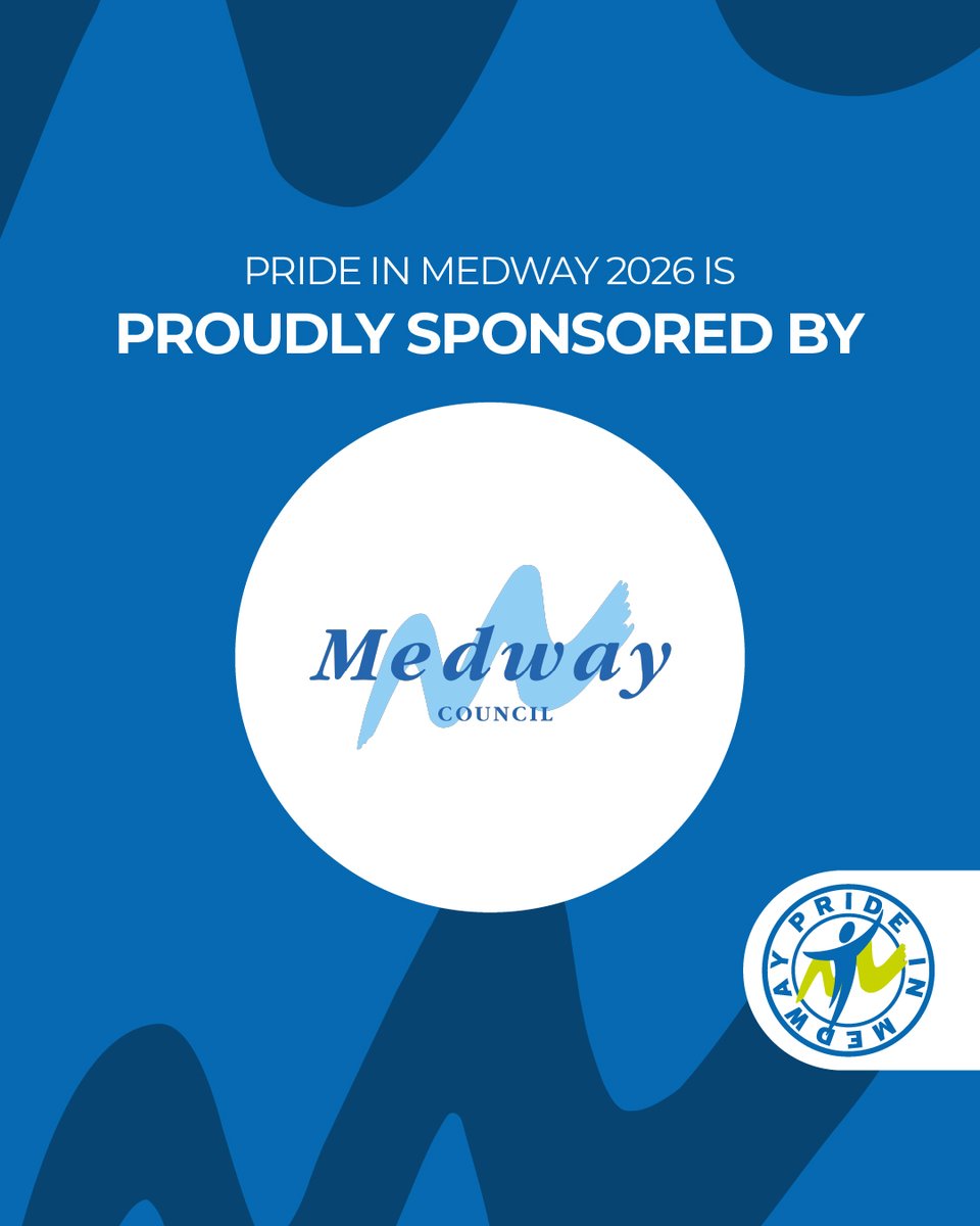 🌟 Exciting news! Medway Council is our Venue Sponsor for the 2026 Pride in #Medway Awards 🎉
Their support helps us #celebrate incredible local people right here in Medway.  

Nominate today. 
👉 prideinmedway.co.uk/nominate