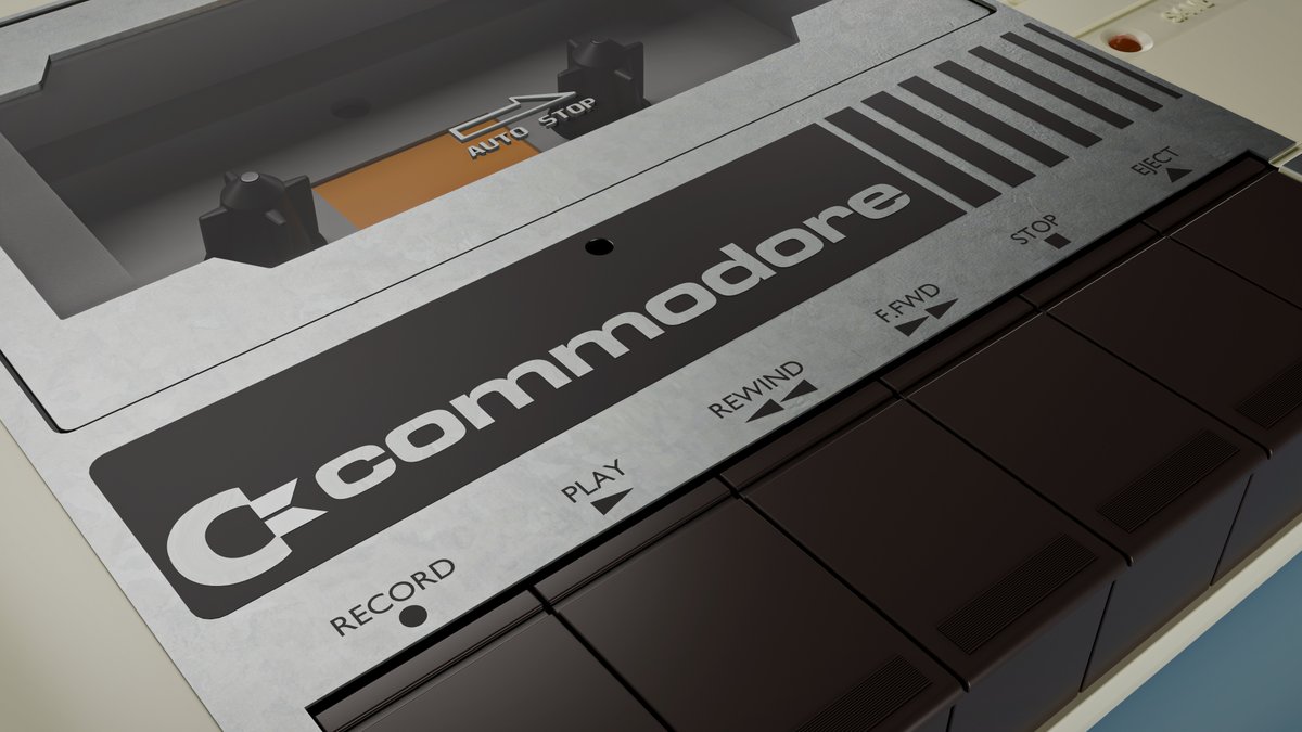 MichaelTuni's tweet photo. Feeling a bit nostalgic lately… so here’s a Commodore 64 Datassette. Because, honestly, why not?
#b3d #blender #blender3d #3dart #c64 #commodore64 #datassette #Retro