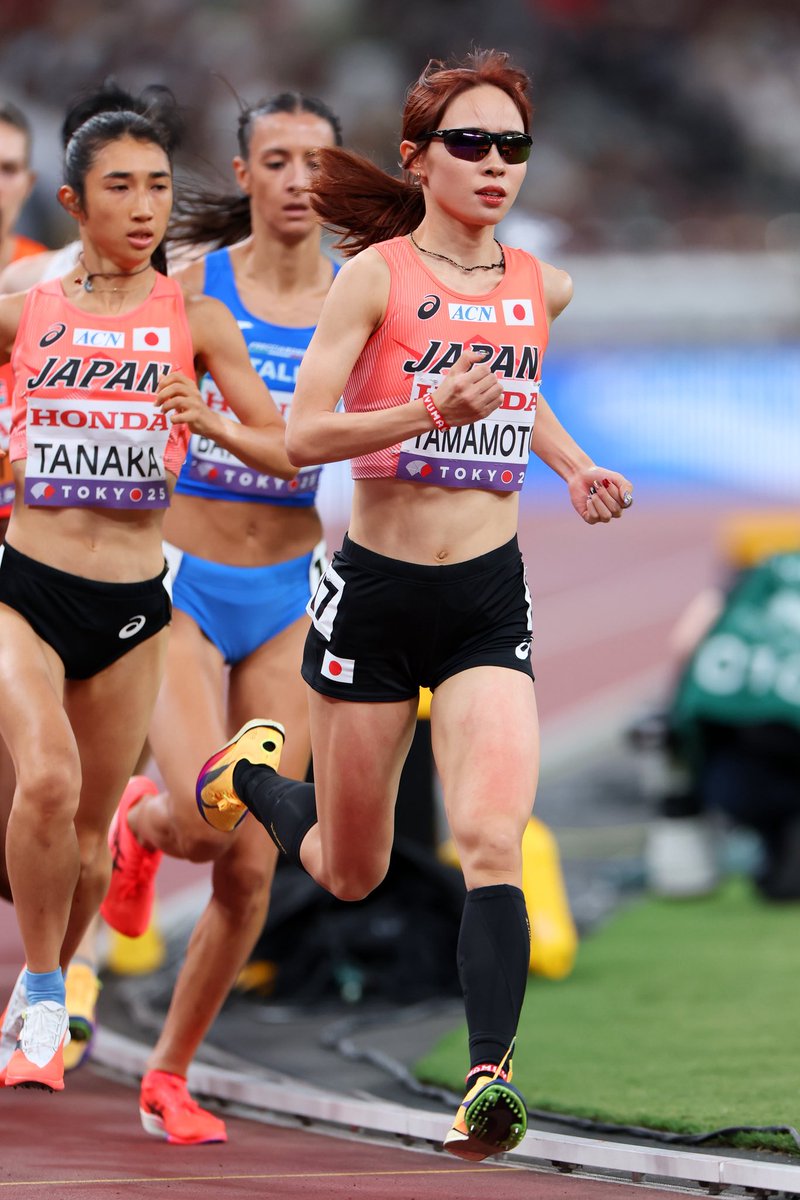 東京世界陸上、温かいご声援ありがとうございました！
国立の舞台で走れたことは一生の宝物です。
これからも日本陸上をぜひ応援してください！

これからも私なりに一歩ずつ頑張っていきたいと思います。

全部お気に入りの写真📸
#東京世界陸上 #世界陸上 #tokyo2025 #worldathletics