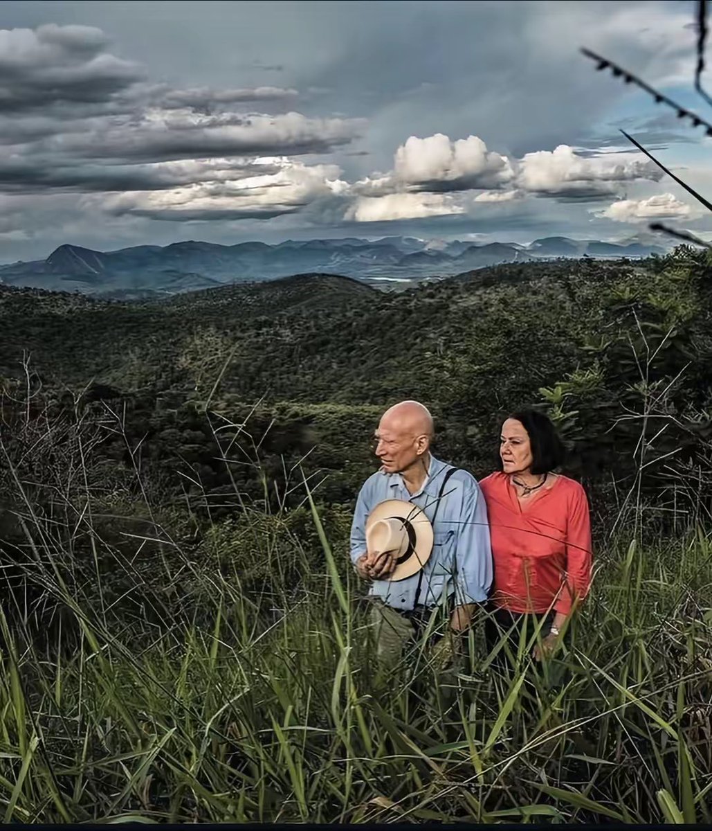 شدتني قصه ملهمه لزوجين في البرازيل ، 
تخيل قبل اكثر من ٢٠ سنه أسّسوا مشروع اسمه Instituto Terra بمنطقة ميناس جيرايس بالبرازيل ، لترميم الغابات اللي تضررت من الرعي والقطع الجائر والتعريه ، وقدروا يحولون أرض ميّته إلى جنه خضراء بعد ما زرعوا اكثر من ٢ مليون شجرة 🌳.

اليوم عندنا