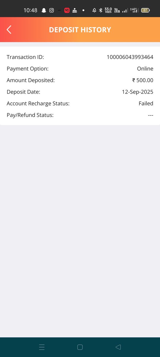 rielrishu's tweet photo. 10 din ho gye lekin paise nahi aaye abhi tak @RailwaySeva @IRCTCofficial https://t.co/2BvkwY3klr