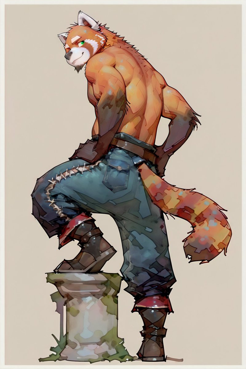 Kemono_AI_Lab's tweet image. #StableDiffusion #AIart #kemono #furry