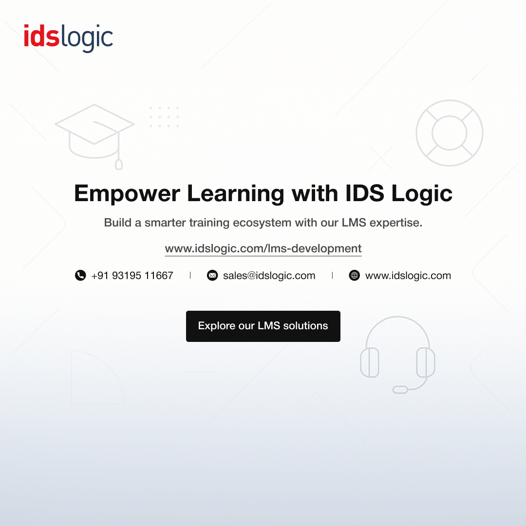 idslogic's tweet image. Learning simplified. Orgs face outdated systems, low engagement, &amp;amp; scalability issues. IDS Logic builds custom Moodle LMS to boost engagement &amp;amp; ensure scalability. Visit idslogic.com/lms-development #LMSIndia #MoodleDev #EdTech