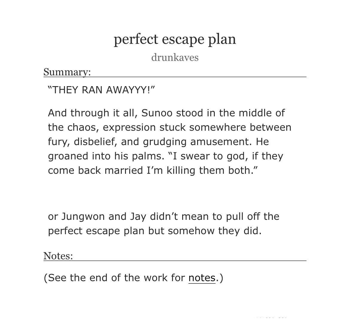 drunkaves's tweet photo. #jaywon au: perfect escape plan

▫️night rides, first meetings | fluff
▫️jaywon &amp; their runaway adventure
▫️11.7k words
▫️english
▪️ https://t.co/FBFlELl5qH https://t.co/Mu9WUU4CAL