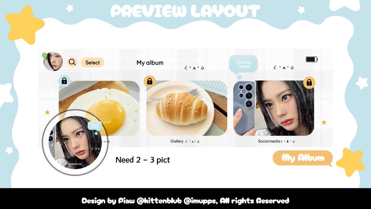 🥐 Adakah yg mauw jadi kinci 🐇? Bolee drop foto buat versi single / halu / couple