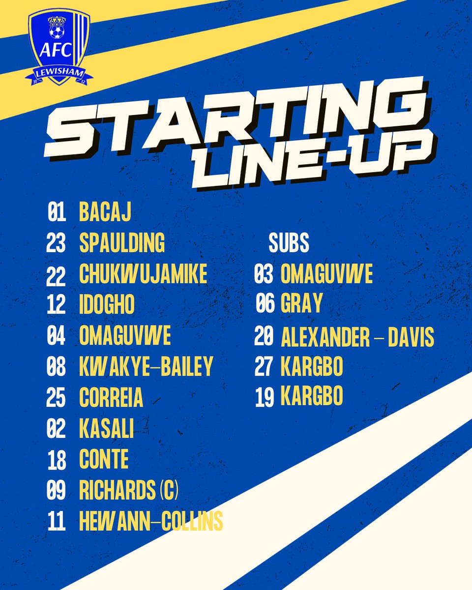 AFC LEWISHAM tweet media