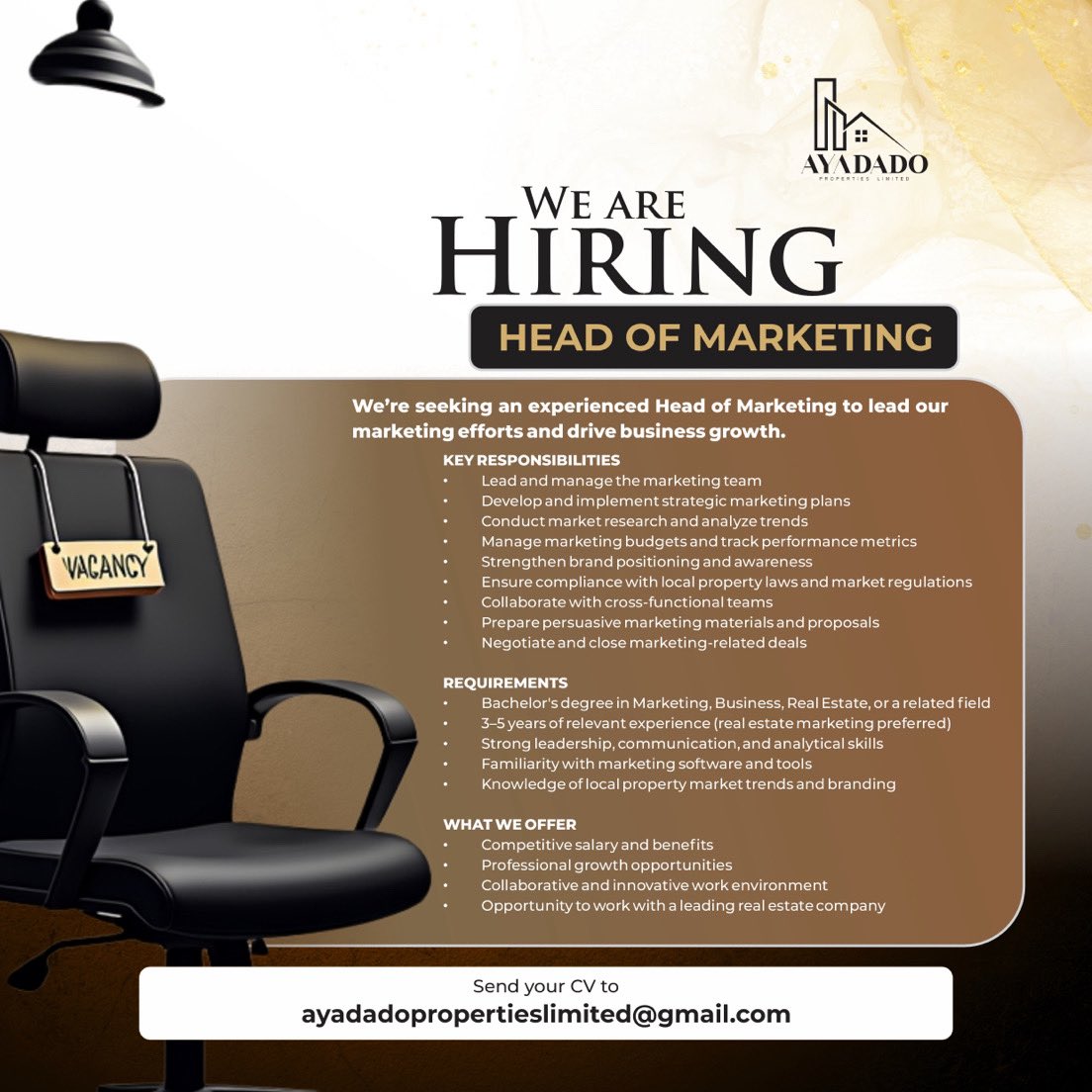 CaptJamyl's tweet photo. To whom it may concern,

Hiring Hiring Hiring

Two different vacancies on both fliers.
Take time to look through please. https://t.co/a7bBP1MZit