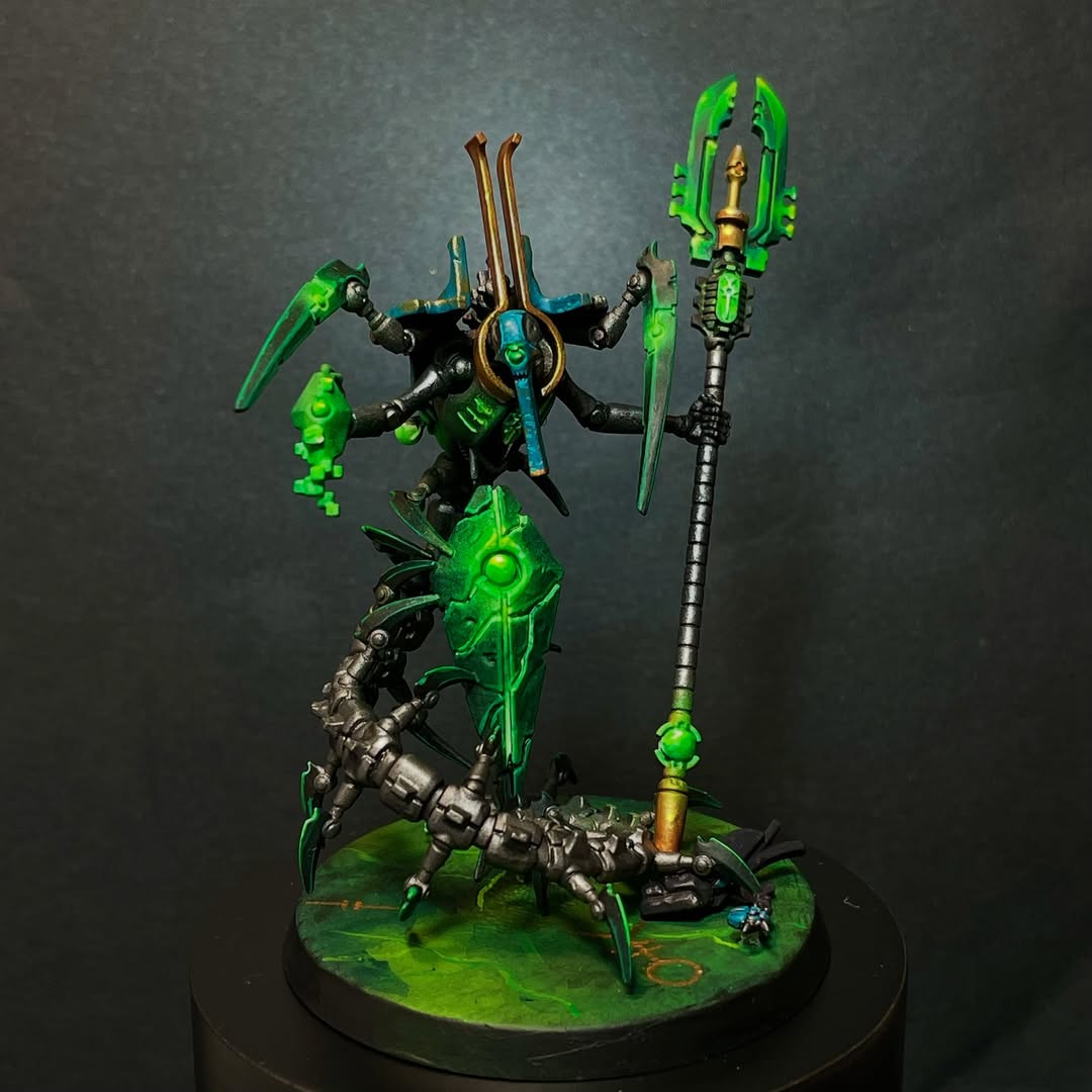 Warzone_Studio's tweet photo. Necron Geomancer by @studio_eltharion
#warzonestudio #geomancer #killteam40k #canoptekcircle #necron #necrons #necrons40k #spacemarines40k #paintingwarhammer40k https://t.co/y9zWZcTQ0u