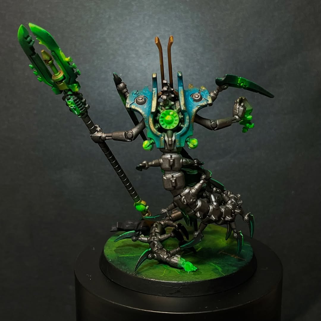 Warzone_Studio's tweet photo. Necron Geomancer by @studio_eltharion
#warzonestudio #geomancer #killteam40k #canoptekcircle #necron #necrons #necrons40k #spacemarines40k #paintingwarhammer40k https://t.co/y9zWZcTQ0u