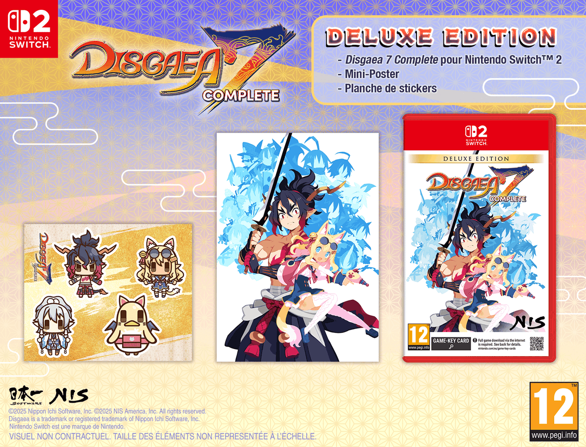 JFG_LeShop's tweet photo. 🚀 La #NintendoSwitch2 se prépare à accueillir des pépites en édition Deluxe !

✨ Starbites
✨ YS X: Proud Nordics
✨ The Legend Of Heroes: Trails Beyond The Horizon
✨ Disgaea 7 Complete

Précommandez dès maintenant sur le Shop Just For Games ➡️ https://t.co/Qh1el4yf53 https://t.co/fNf1T3xNJJ