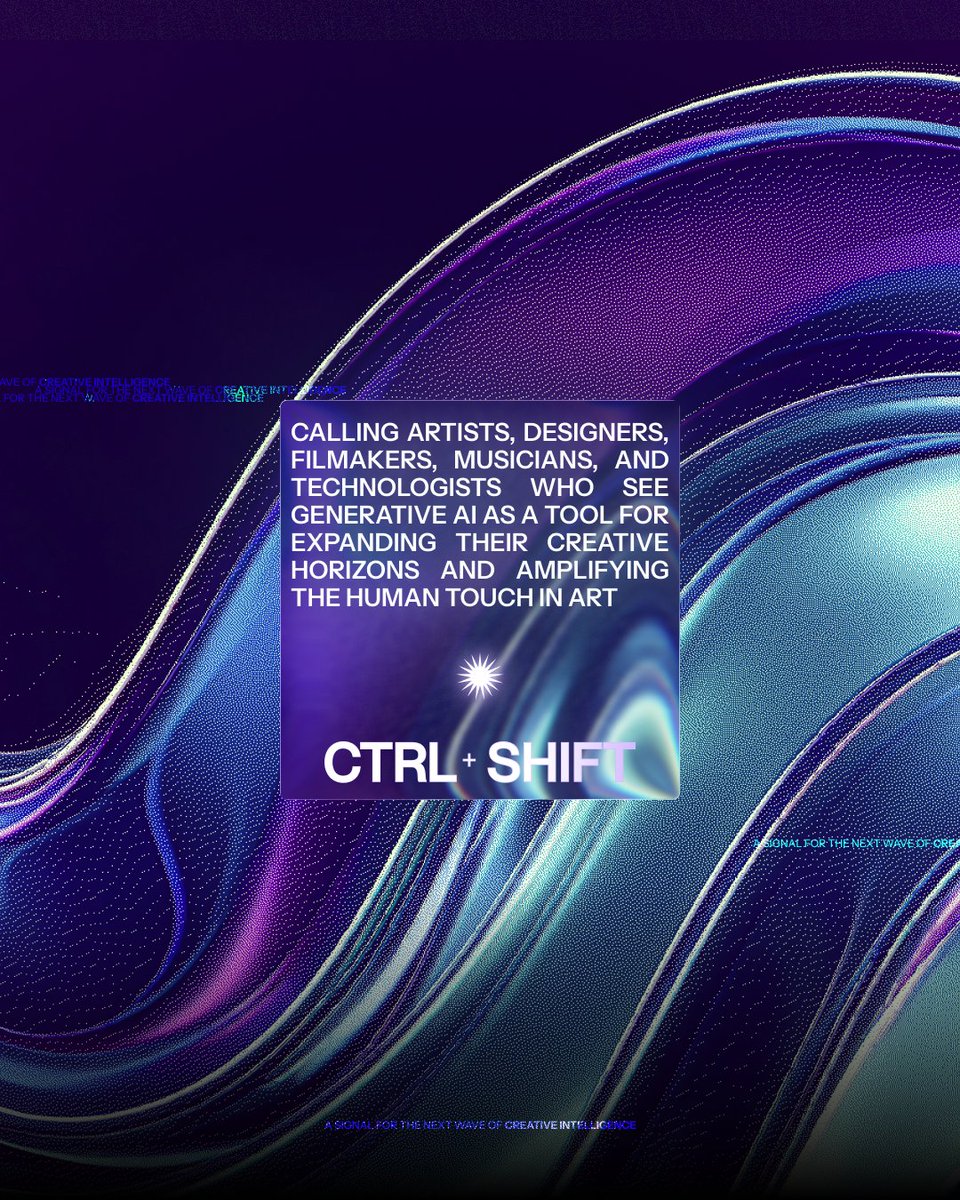 ctrlshift_ai's tweet image. CTRL+SHIFT is back in Toronto for Vol. 7!

Calling artists, devs, designers, builders, and enthusiasts who see gen AI as raw potential for human creativity. 

- Talks on AI in film, music &amp;amp; more
- Meet your next collaborator/investor/best friend

👇Registration link in comments👇