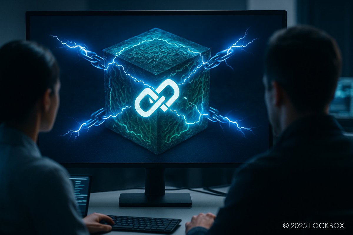 _lockbox's tweet image. Strength in every block.
Security in every link.
The future of trust is $LOCKBOX