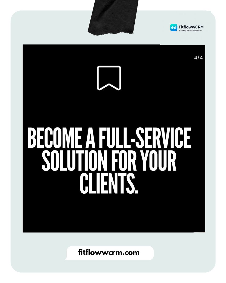 FitFlowwcrm's tweet image. Fitness Coaches: Ready to Offer More Than Just Workouts?

Your members want results—and as a fitness coaches, you want to deliver more value while
increasing retention.

With Fitflowwcrm.com, Fitness coaches can go beyond the workout floor and offer a truly full-service
