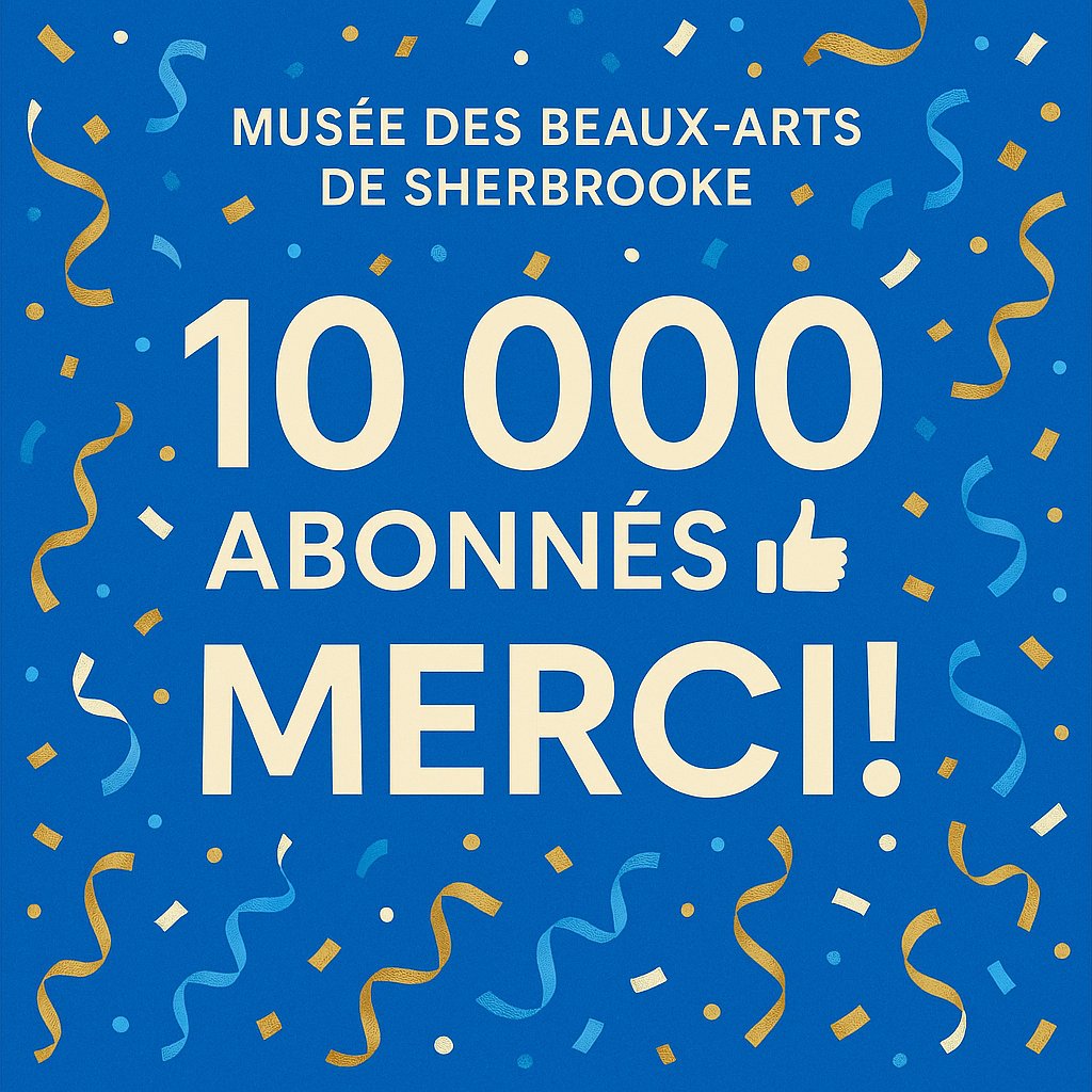WOW! Quelle bonne nouvelle pour débuter la semaine en GRAND!

Rejoignez ces 10 000 abonnés afin d'être tenus informés de nos nouveautés, concours, vernissages, rencontres artistiques, événements-bénéfice et plus encore!!!

C'est par ici : facebook.com/MBASherbrooke/