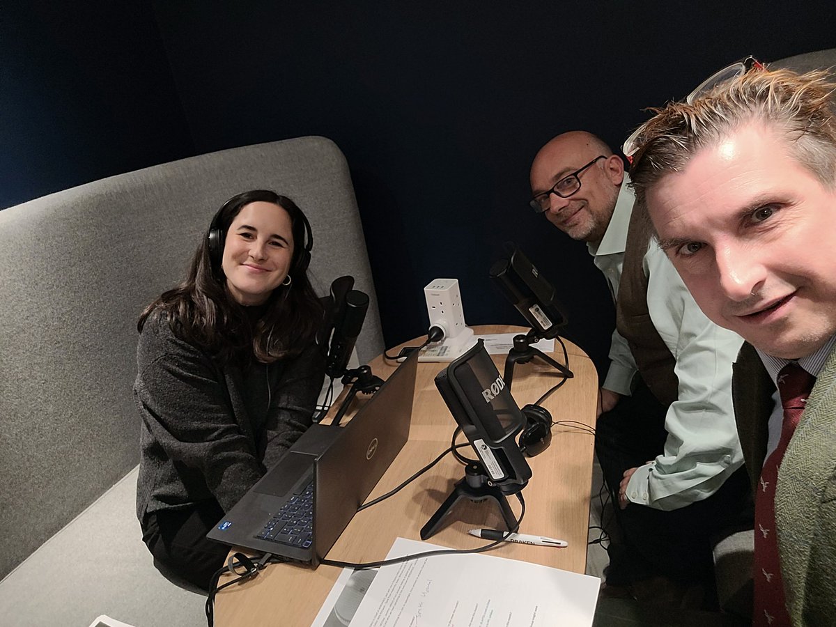 RAeSTimR's tweet photo. Behind the scenes of AEROSPACE NOTAM podcast recording with returning Features Editor @RAeSBellaR - back from maternity leave! https://t.co/rCq5hA3bwG