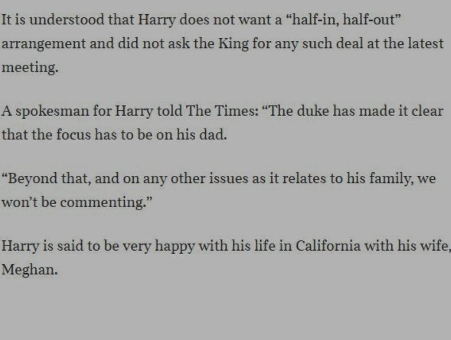 NSome1ne's tweet photo. So #PrinceHarry's spokesperson needed to put an end to two fabricated stories by the BM mouthpieces. 1), that #PrHarry does not want a "half-in, half-out" arrangement; he never asked the King for such an arrangement. 2), that PrHarry has no plans to send his son Archie to Eton.π https://t.co/yb2poWvvBe