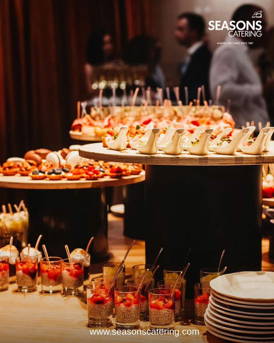 There’s something magical about a well-curated dessert counter, it doesn’t just end the meal, it becomes the most photographed corner of the celebration. 

At Seasons catering, every detail is crafted to be as indulgent as it is beautiful, turning sweetness into an unforgettable.